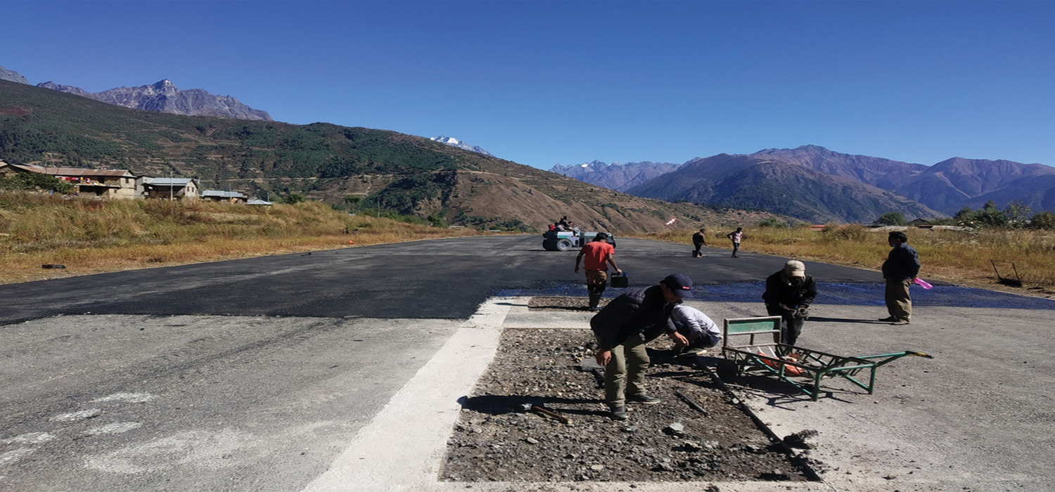 हुम्ला विमानस्थल पुनः कालोपत्र