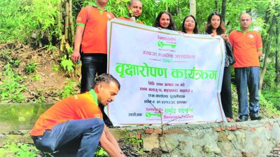 समृद्धि फाइनान्सद्वारा बालाजुमा वृक्षरोपण