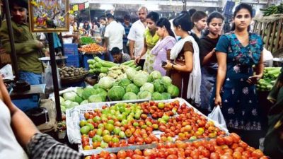 भारतको मुद्रास्फीति घट्यो