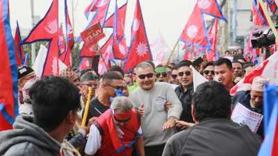 दुर्गा प्रसाईको नेतउत्वमा १३ बुँदे माग सहित जनबिद्रोह कार्यक्रम सम्पन्न